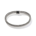 Icon Bracelet, Sterling Silver, Pavé, 6.5MM - BBS90422RVBLS2-John Hardy-Renee Taylor Gallery