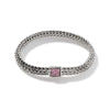 Icon Bracelet, Sterling Silver, Pavé, 6.5MM - BBS90422RVBLS2-John Hardy-Renee Taylor Gallery