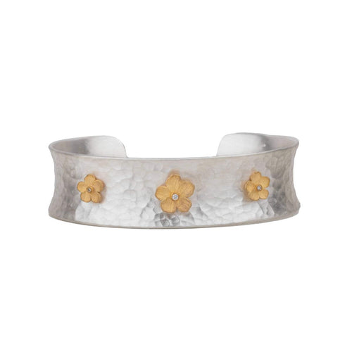 Buttercup 16MM Cuff with Diamond by Lika Behar