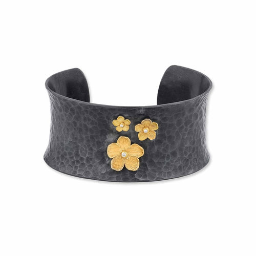 Buttercup 30MM Cuff with Diamond by Lika Behar