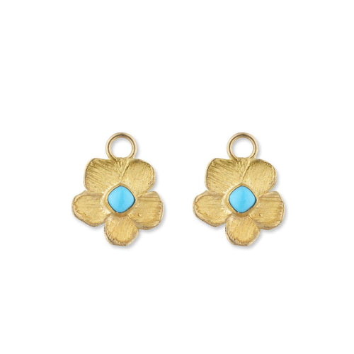 Buttercup Sb Turquoise Ear Charms by Lika Behar