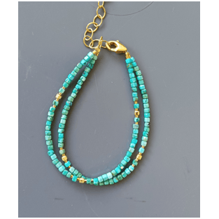 Cusenia Blue Turquoise Bracelet