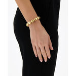 "Muse" gold beaded bracelet (small) - BI5-538-Nanis-Renee Taylor Gallery