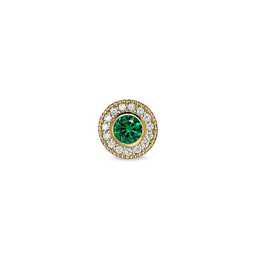 May Birthstone Necklace Charm - BL2300CH5G-Kelly Waters-Renee Taylor Gallery