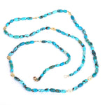 18K "Flora" Persian Turquoise Necklace - BN-286
