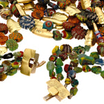 18K "The Big Sleep" Ancient Roman/Persian Mosaic Beads Necklace - BN-F124-Alex Sepkus-Renee Taylor Gallery
