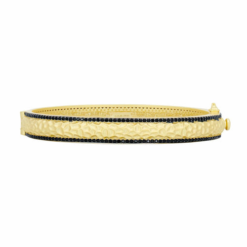 Industrial Textured Hinge Bracelet - IFYKBKB79-H-Freida Rothman-Renee Taylor Gallery
