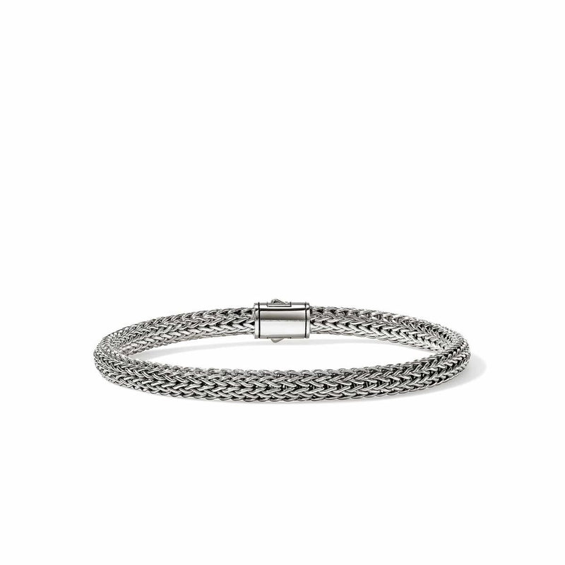 5mm Icon Sterling Silver Bracelet - BU990096-John Hardy-Renee Taylor Gallery