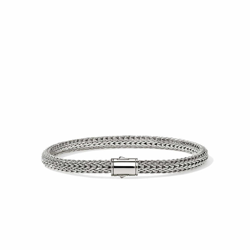 5mm Icon Sterling Silver Bracelet - BU990096-John Hardy-Renee Taylor Gallery