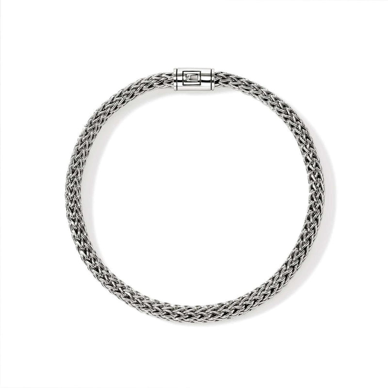 5mm Icon Sterling Silver Bracelet - BU990096-John Hardy-Renee Taylor Gallery