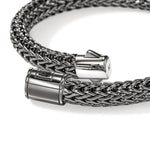 7.5mm Icon Dark Silver Bracelet - BU990400BRD-John Hardy-Renee Taylor Gallery