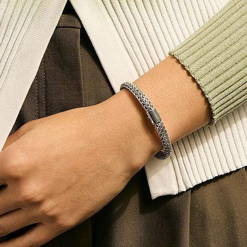 6.5mm Icon Sterling Silver Bracelet - BU990904-John Hardy-Renee Taylor Gallery