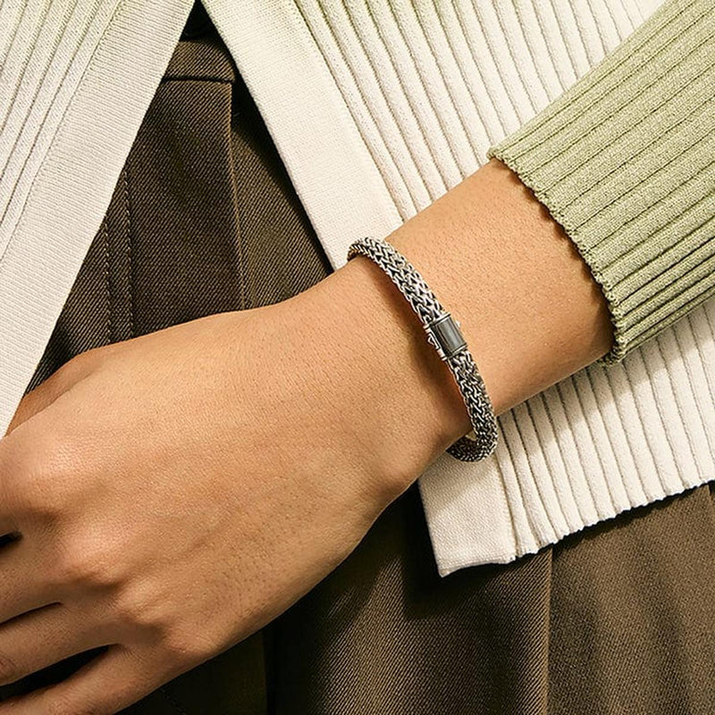 6.5mm Icon Sterling Silver Bracelet - BU990904-John Hardy-Renee Taylor Gallery