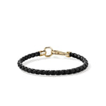 Leather Bracelet, Gold, 5MM - BUGG901250BL-John Hardy-Renee Taylor Gallery
