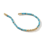 Heishi Bracelet, Gold, Hardstones - BUGGS900984TQ-John Hardy-Renee Taylor Gallery