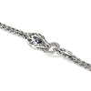 Naga Silver Diamond Pavé with Sapphires Slim Chain Bracelet - BUP603752BSPDIX-John Hardy-Renee Taylor Gallery