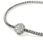 JH Essential Pavé Bracelet, Sterling Silver, Diamonds, 1.8MM - BUP987612DI-John Hardy-Renee Taylor Gallery
