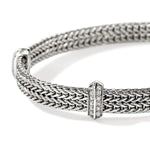 Icon Link Bracelet, Sterling Silver, Diamonds, 6MM - BUP989792DIXUM-John Hardy-Renee Taylor Gallery