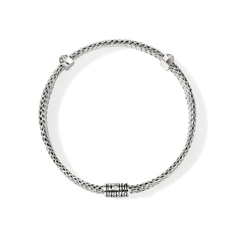 Icon Link Bracelet, Sterling Silver, Diamonds, 6MM - BUP989792DIXUM-John Hardy-Renee Taylor Gallery