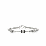 Icon Stud Bracelet, Sterling Silver, Diamonds, 2.5MM - BUP989972DI-John Hardy-Renee Taylor Gallery