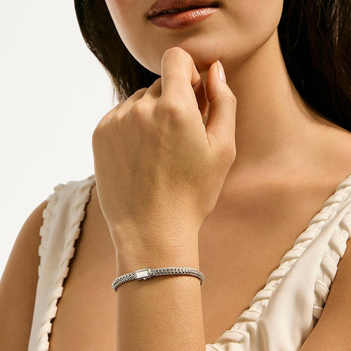 5mm Icon 14K Yellow Gold & Sterling Silver Bracelet - BUZZ990096-John Hardy-Renee Taylor Gallery