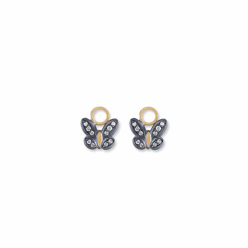 Butterfly Valley Earring Charms with Diamond by Lika Behar