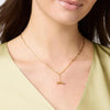 Bamboo Delicate Necklace-Pearl - N526GPL00-Julie Vos-Renee Taylor Gallery