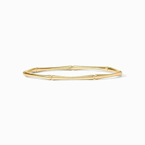 Bamboo Bangle-Gold - BG317G-Julie Vos-Renee Taylor Gallery