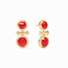 Bamboo Midi Earrings-Iridescent Strawberry - ER967GIST00-Julie Vos-Renee Taylor Gallery