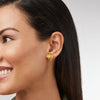 Bee Cameo Stud Earrings - ER804GCZ00-Julie Vos-Renee Taylor Gallery