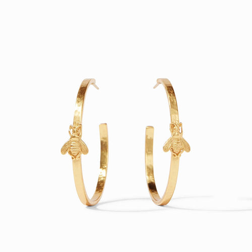 Bee Hoop Earrings-Julie Vos-Renee Taylor Gallery