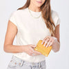 LEVY SML - Apricot Tan Snake/Brushed Gold-Hammitt-Renee Taylor Gallery
