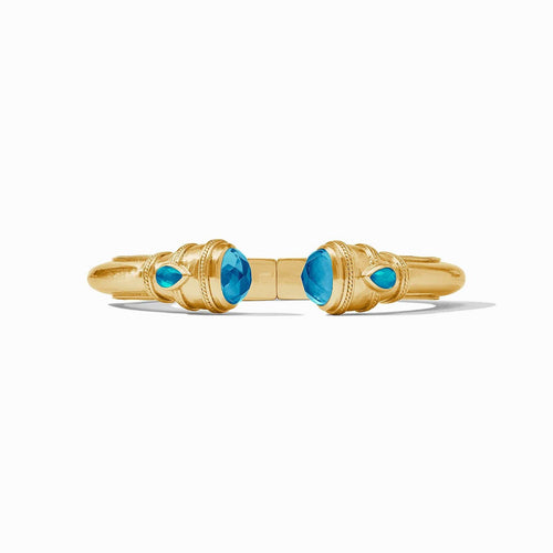 Cannes Demi Cuff - Iridescent London Blue-Julie Vos-Renee Taylor Gallery