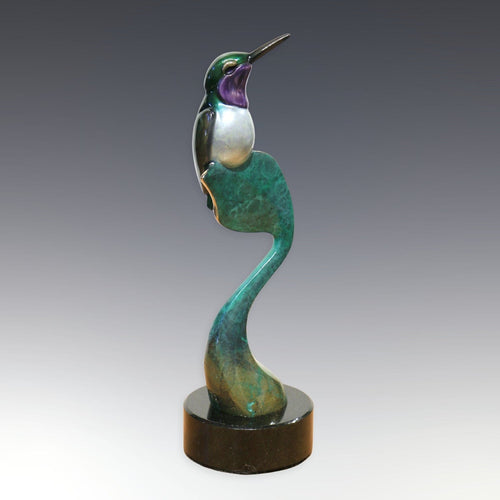"Sittin' Pretty" Purple Hummingbird-Jason Napier-Renee Taylor Gallery