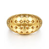 14K Yellow Plain Gold Wide Bujukan Band Ring - LR52904Y4JJ-Gabriel & Co.-Renee Taylor Gallery