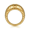 14K Yellow Plain Gold Wide Bujukan Band Ring - LR52904Y4JJ-Gabriel & Co.-Renee Taylor Gallery
