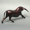 "Charging Bull" Burgundy-Loet Vanderveen-Renee Taylor Gallery