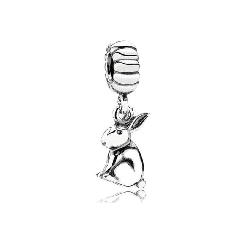 Bunny Dangle Charm - 791101-Pandora-Renee Taylor Gallery