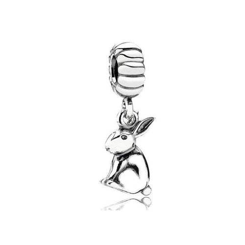 Bunny Dangle Charm - 791101-Pandora-Renee Taylor Gallery