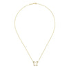 14K Yellow Gold Open Diamond Butterfly Pendant Necklace - NK2972Y45JJ-Gabriel & Co.-Renee Taylor Gallery
