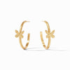 Butterfly Hoop Earrings-Gold - HP066G-Julie Vos-Renee Taylor Gallery