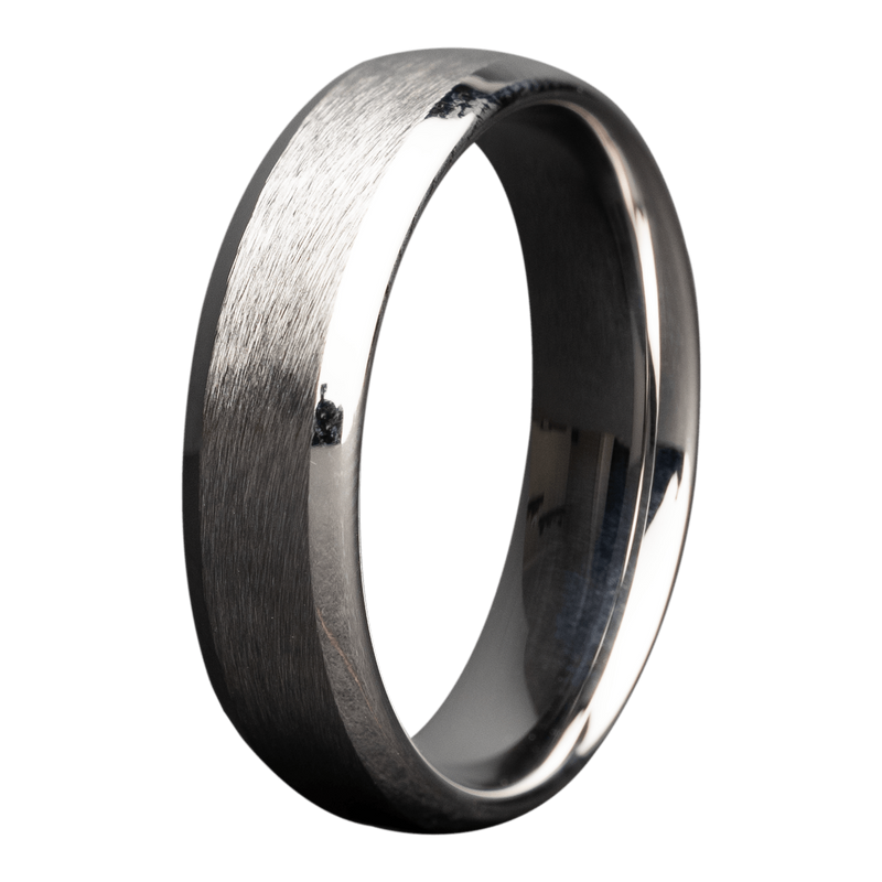 (6mm) Cobalt Bevel Satin Finish Center and High Polish Edges - K6C107-10-Heavy Stone-Renee Taylor Gallery