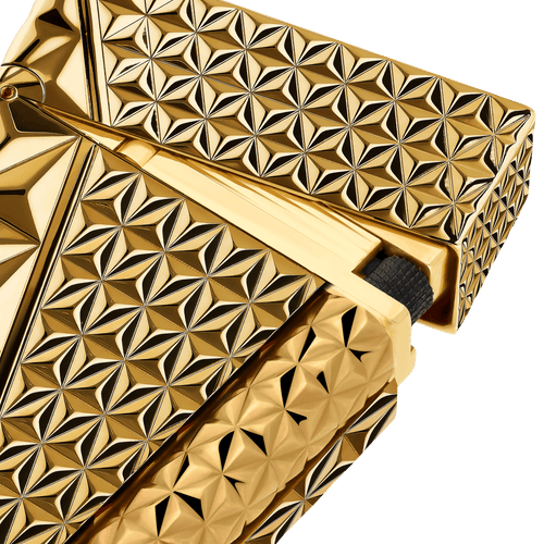L2 Double Fire X Y Gold Lighter-S.T. Dupont-Renee Taylor Gallery