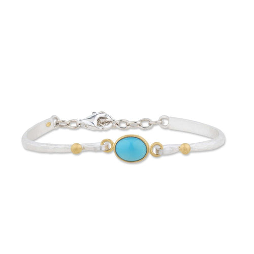 New Candy Bracelet with Turquoise Sleeping Beauty by Lika Behar