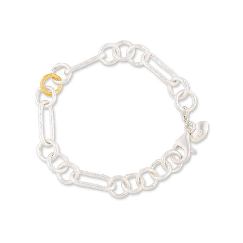 Casey Bracelet 9" Sil / 24K by Lika Behar