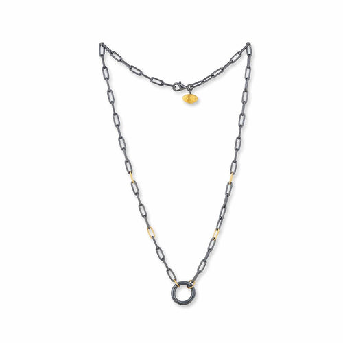 18" 24K & OX Clip Chain with Charm Catcher by Lika Behar