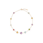 18K Jaipur Mixed Gemstone Necklace - CB710 MIX01 Y 02-Marco Bicego-Renee Taylor Gallery