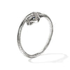 Naga Silver Diamond Pavé with Sapphires Cuff - CBP603682BSPDIXM-John Hardy-Renee Taylor Gallery