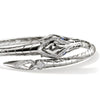 Naga Silver Diamond Pavé with Sapphires Cuff - CBP603682BSPDIXM-John Hardy-Renee Taylor Gallery