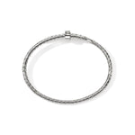 Spear Flex Cuff, Sterling Silver, Diamonds, 4MM - CBP987872DI-John Hardy-Renee Taylor Gallery